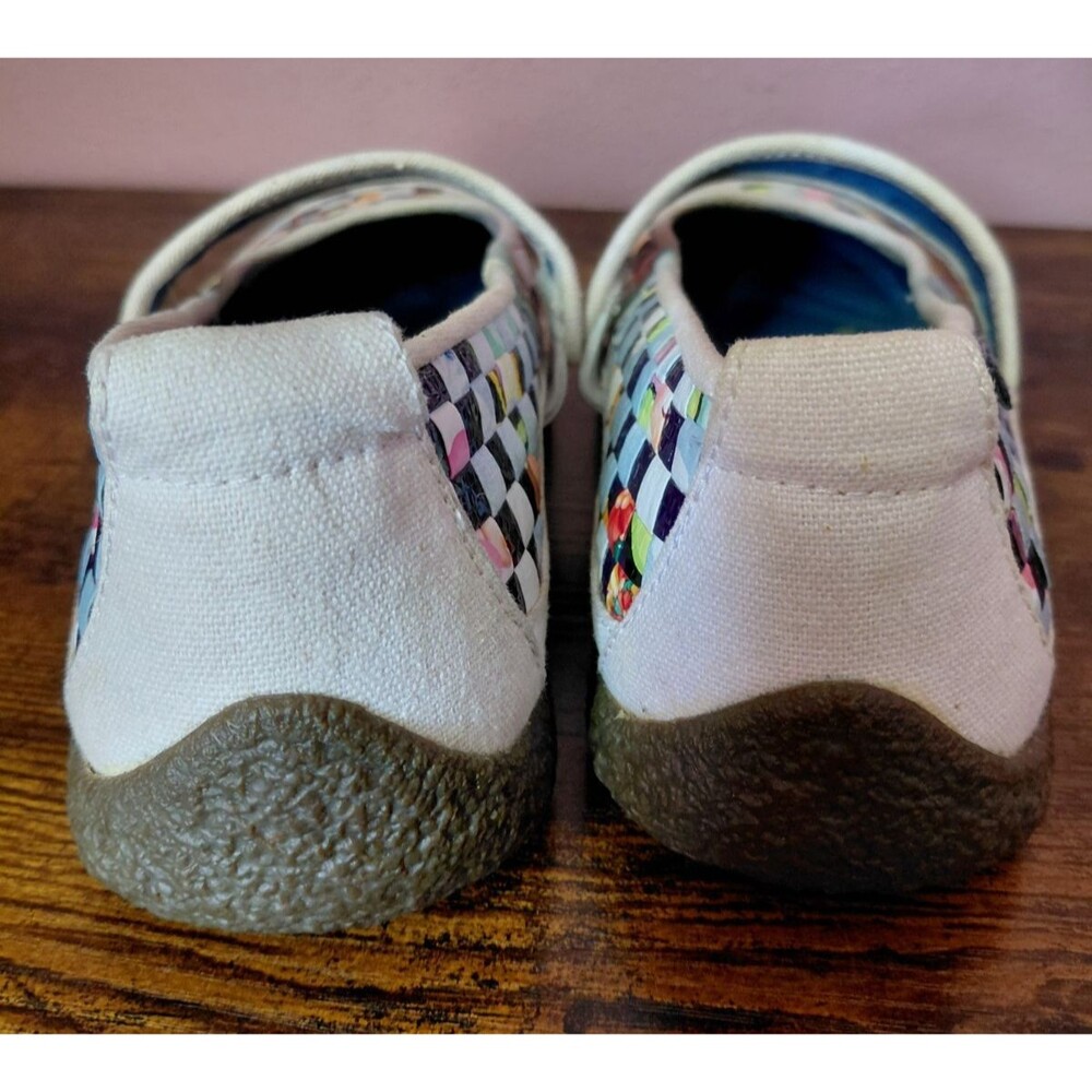 KEEN Harvest Multicolored Woven Mosaic Mary Jane Flats Size 6.5 - Picture 3 of 9